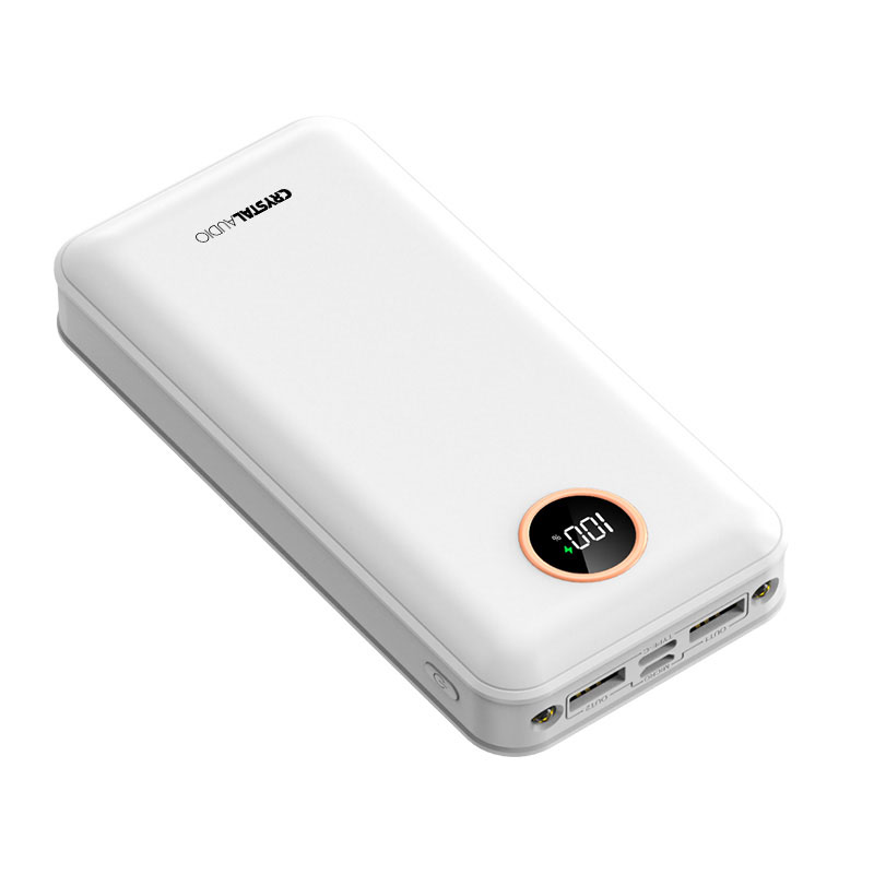PBSC 20B Powerbank 20 000mAh with built in cables Crystal Audio PBSC 20B Powerbank 20 000mAh with built in cables Crystal Audio