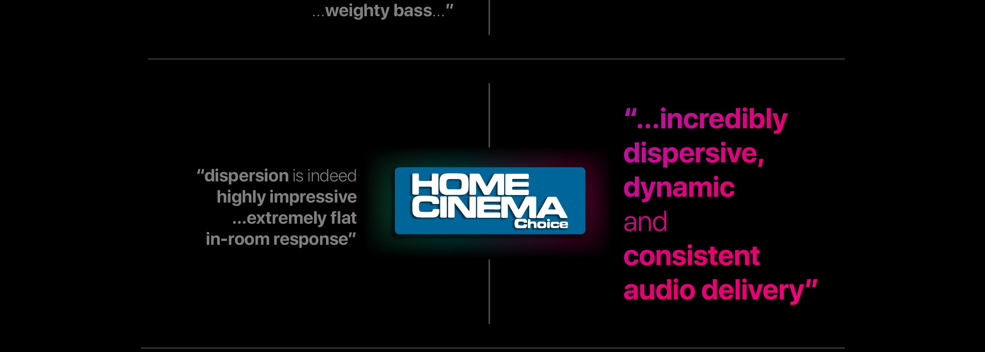 Soundbars Crystal Audio Crystal Acoustics Affordable HighEnd